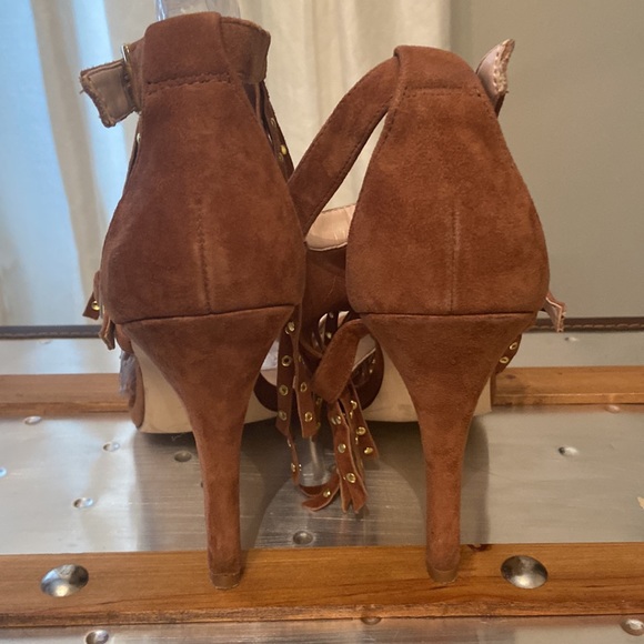 Aldo fringe stud heels - Picture 3 of 4